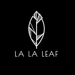 LA LA LEAF logo